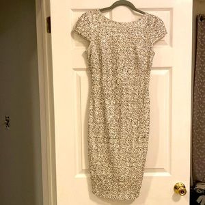 Badgley Mischka collection sequin dress